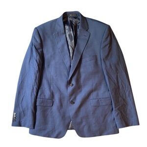 Ralph Lauren Black Label Blazer Mens Blue Glen Check 46R Wool